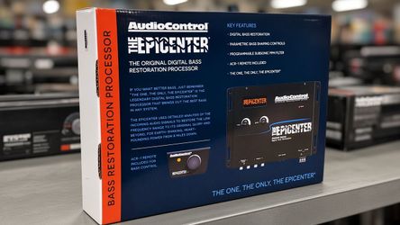 AudioControl Epicenter Bass Restoration System With Control Knob Epicentro Original AccuBass Concert Series