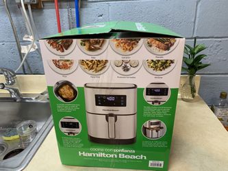 Hamilton Beach 5 Liter Digital Air Fryer with Nonstick Basket - 35075