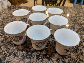 (8) tea cups