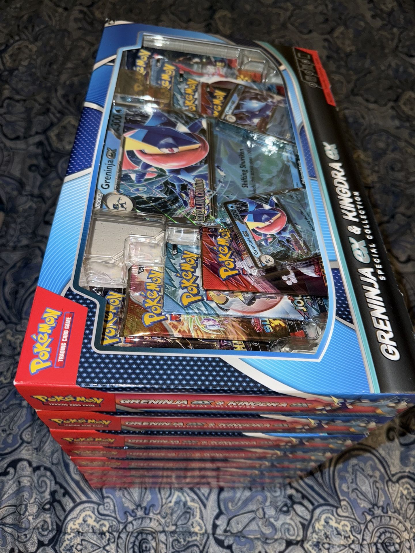 X8 Pokemon Greninja & Kingdra Ex Boxes 