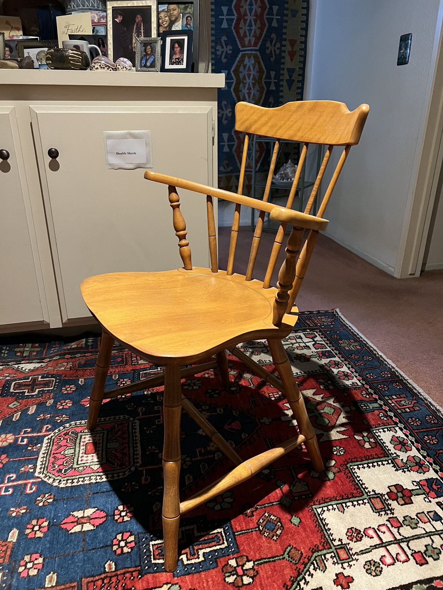 Solid Antique Chair 