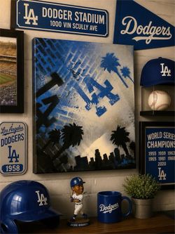 LA Dodger - Original painting-