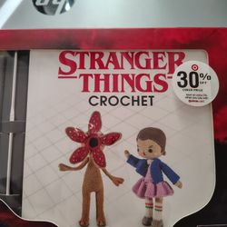 New Stranger Things Crochet Kit (The Demogorgon and Eleven)