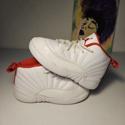 Size 9c - Kids Fiba Jordan 12's - $45