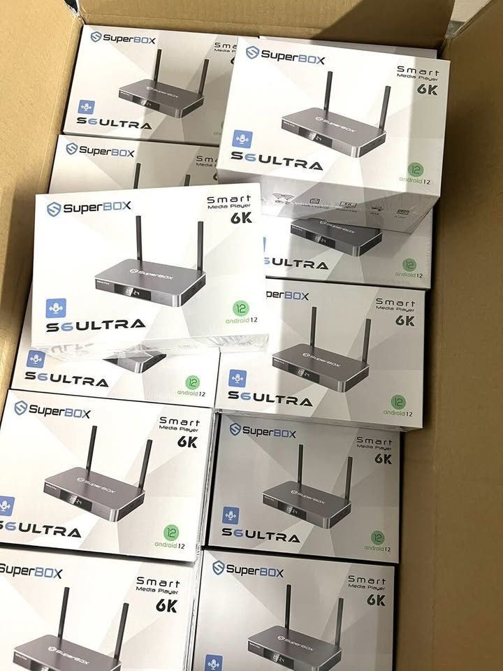 SuperBox S6 Pro, S6 Max, and S6 Ultra – Factory Fresh and Untouched