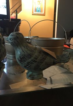 Hand crafted bird candles