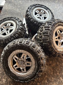 Pro line trencher tires RC car