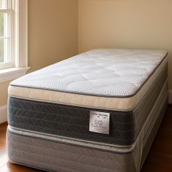Brand New 14” Pillow Top Twin Size Mattress – Great Price, Top Quality & Fast Same-Day Delivery 🚛 All Sizes Available!