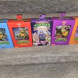 Neca Complete Set Of Tmnt With Sheered