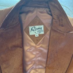 Leather Jacket /Coat      REMY