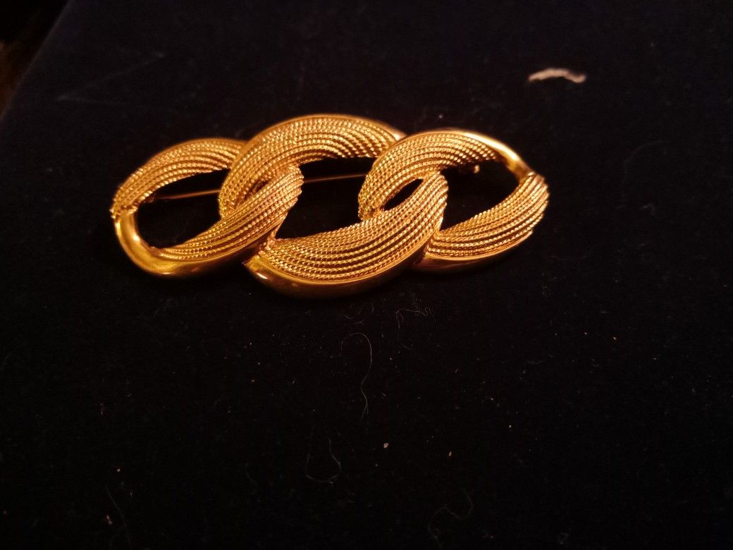 Signed Brooch