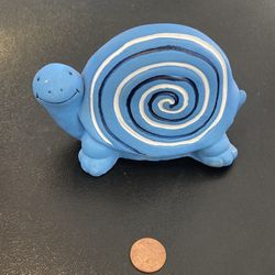 Blue Snail Garden Charm