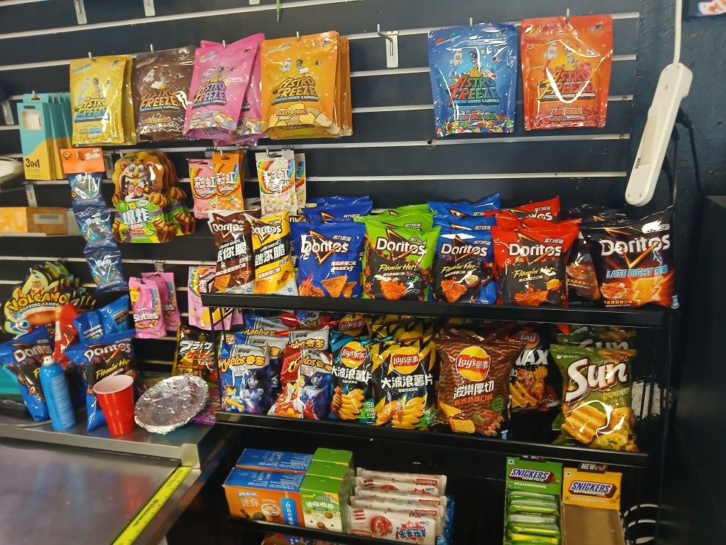 Exotic Snacks And Drinks
