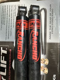 🔥 SUPER DUTY RANCHO RS7MT MONOTUBE REAR SHOCKS 🔥
