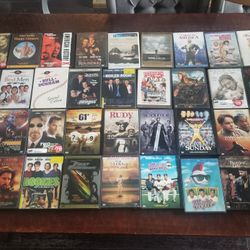 65 DVDs & Blu Ray Discs - Scarface, Dumb & Dumber, Happy Gilmore, Goodfellas, Tin Cup, Entourage Series & More! 