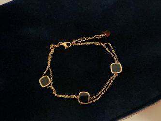 Geometric Decor Layered Bracelet 