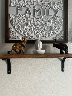 Shelves and decorations