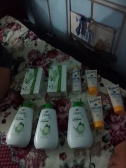 Dove & vacation sunscreen