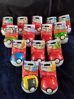 Pokemon Collectible Figures (Lot Of 14)