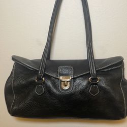 Prada Black Leather Should Bag