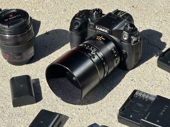Panasonic Lumix GH4 Bundle + Leica 42.5mm f/1.2 + 12-35mm f/2.8 | Over $3,000 Value