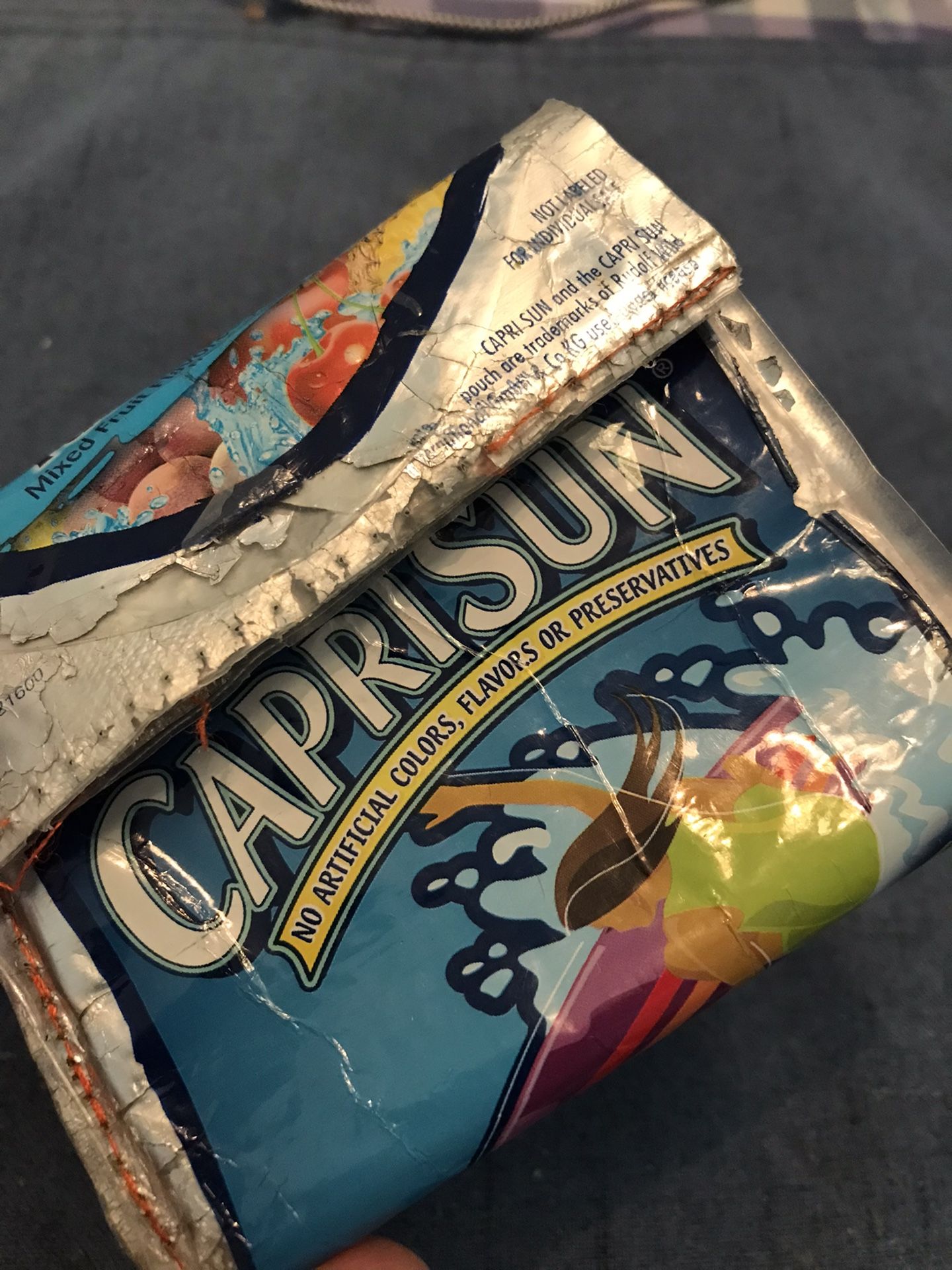 #####Hand-made “Capri-Sun” Wallet!!####