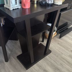 Entry / Decor Table Espresso Color 
