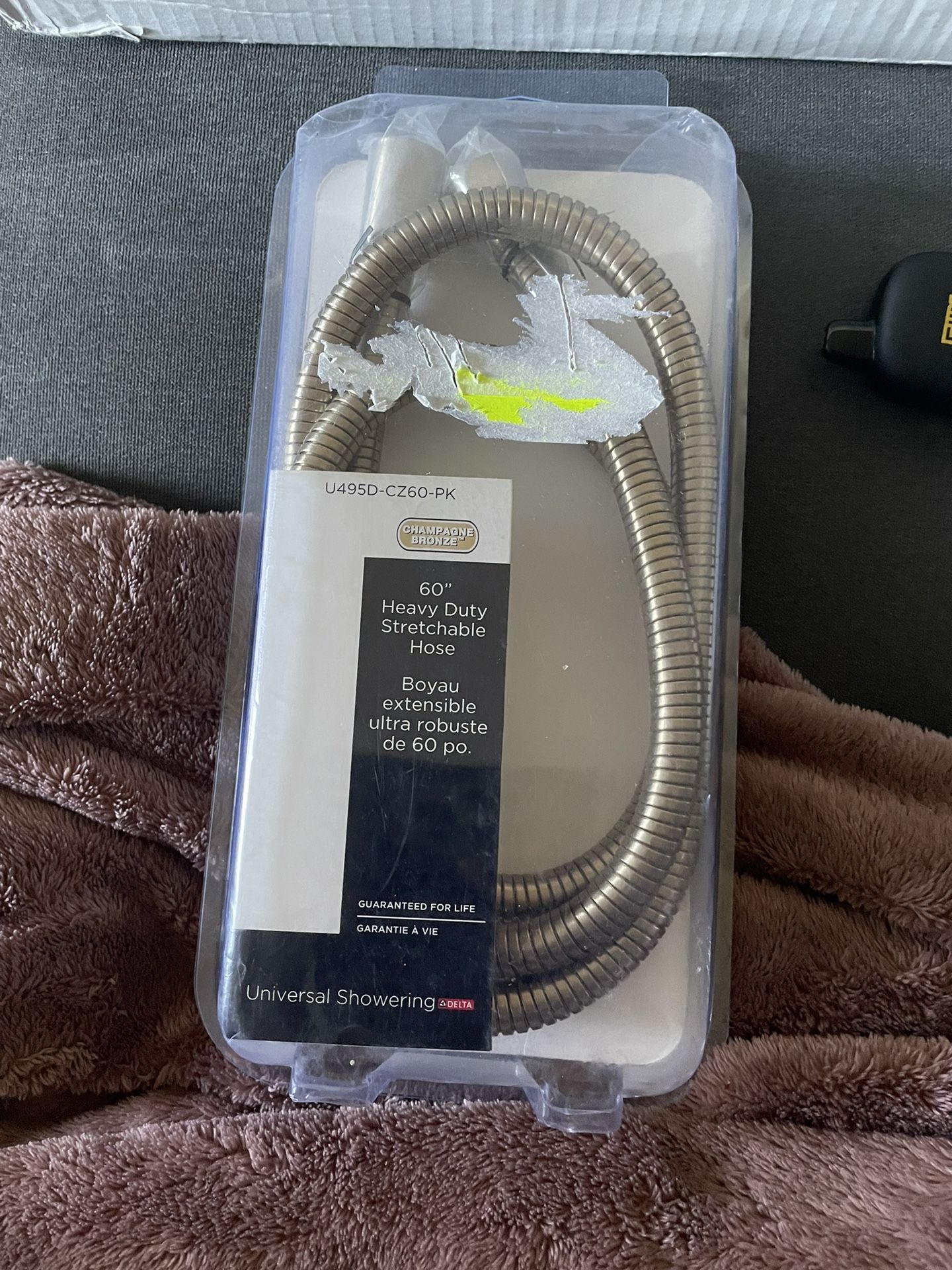 Delta Faucet U495D-CZ60-PK Stretchable Metal Hose