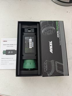 1/3 ANCEL HD110 Heavy Duty Truck Scanner with DPF Regen and Reset for Detroit Paccar Engine, Full System HDOBD & OBD2 Scanner for Diesel Trucks Lifeti