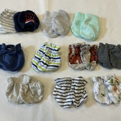 Newborn Baby Mittens To Help From Scratching