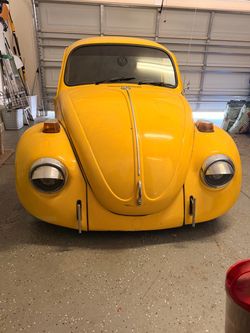 1973 Volkswagen Beetle Classic Yellow