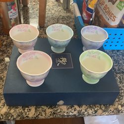 Brand new tea cups