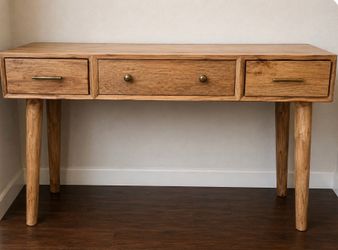 Real wood desk