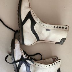 Walsh Made In Englan Half Boots For Woman  Vintage Leather Look 6 Uk 39 European 