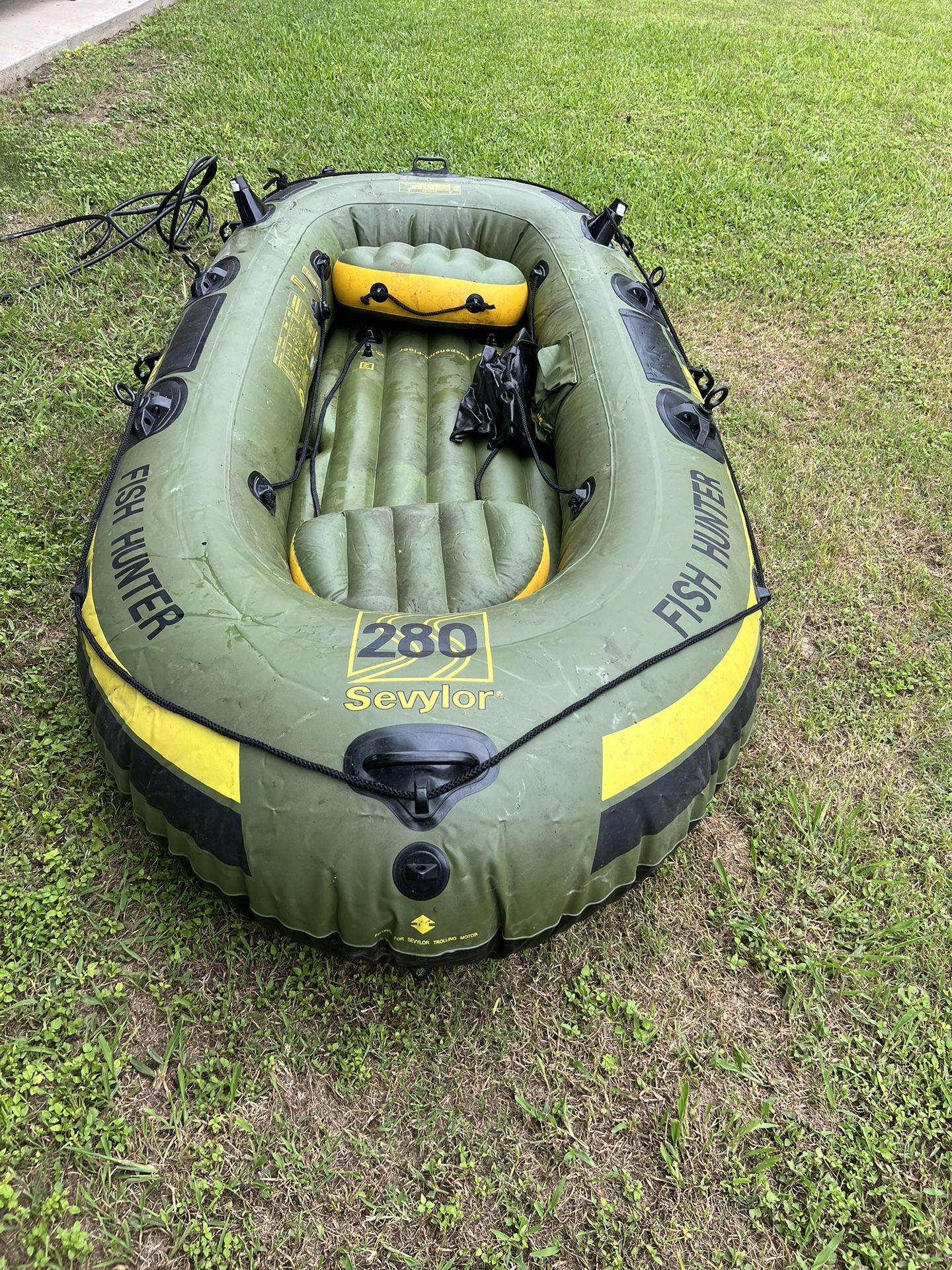 Sevylor Fish Hunter HF 280 Green Inflatable