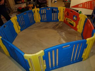 $65.. 50.00 Durable Toddler Safety Gaited Play- Yard