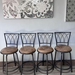 Coaster Counter Bar Stools Set Of 4