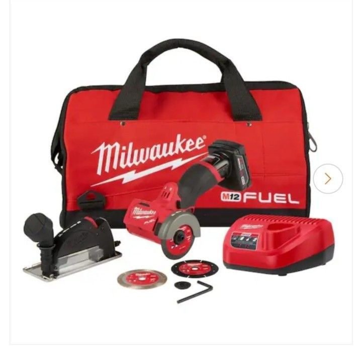 Milwaukee M12 FUEL Brushless 3 in. Cut Off Saw Kit