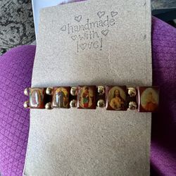 Religious Saints Elastic Bracelet 