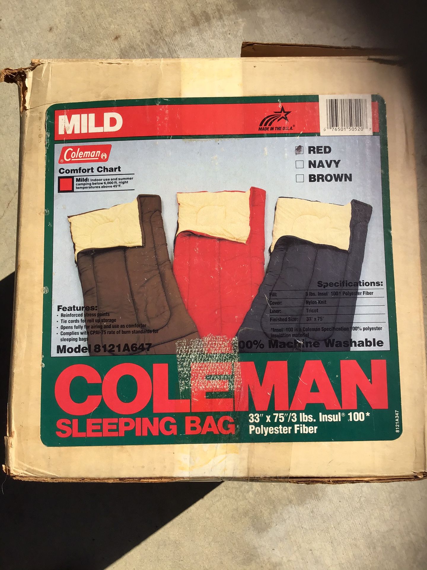 Coleman Sleeping Bag