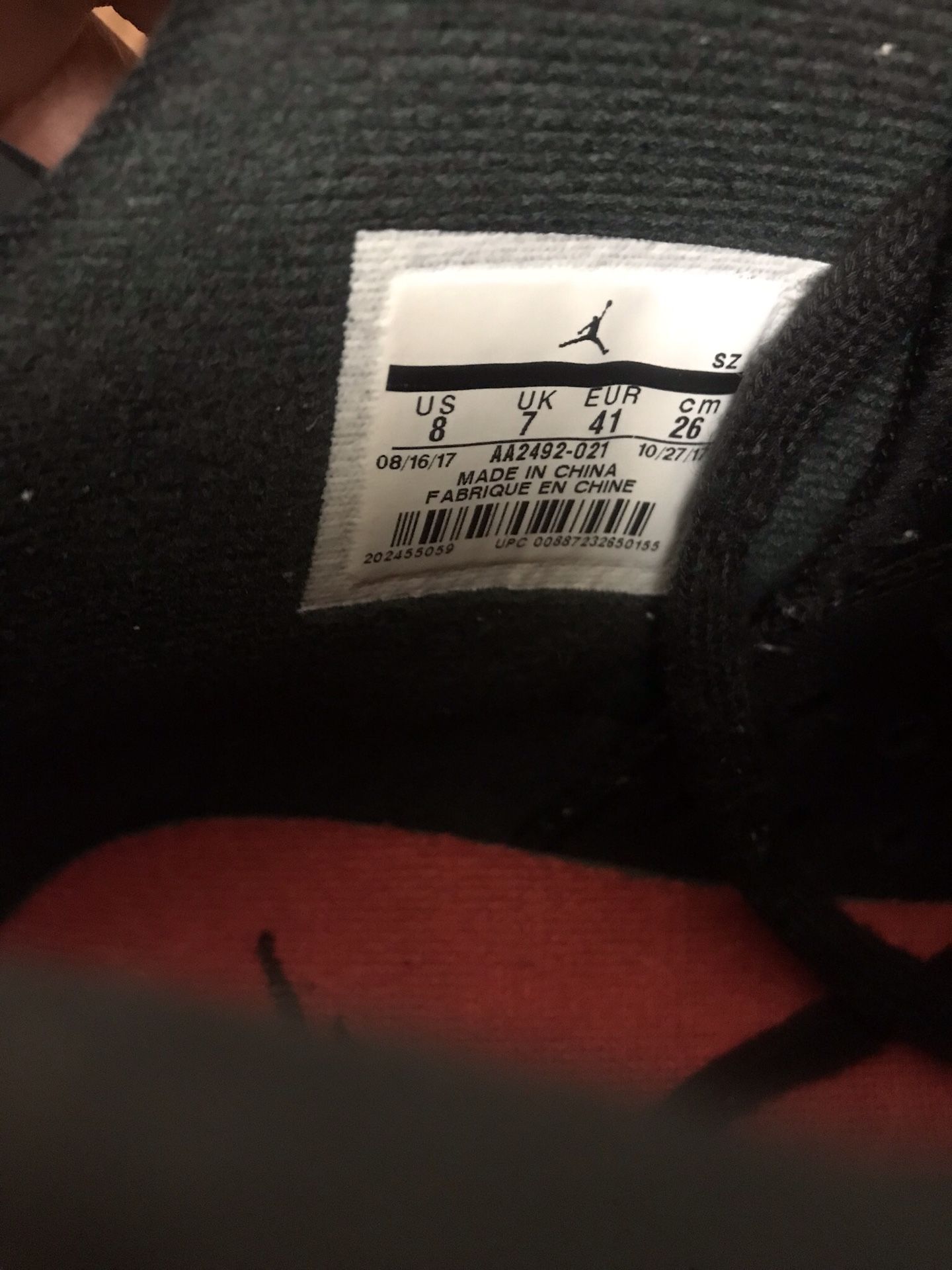 Jordan Chinese new year Sz