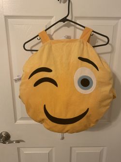 Emoji kids costume