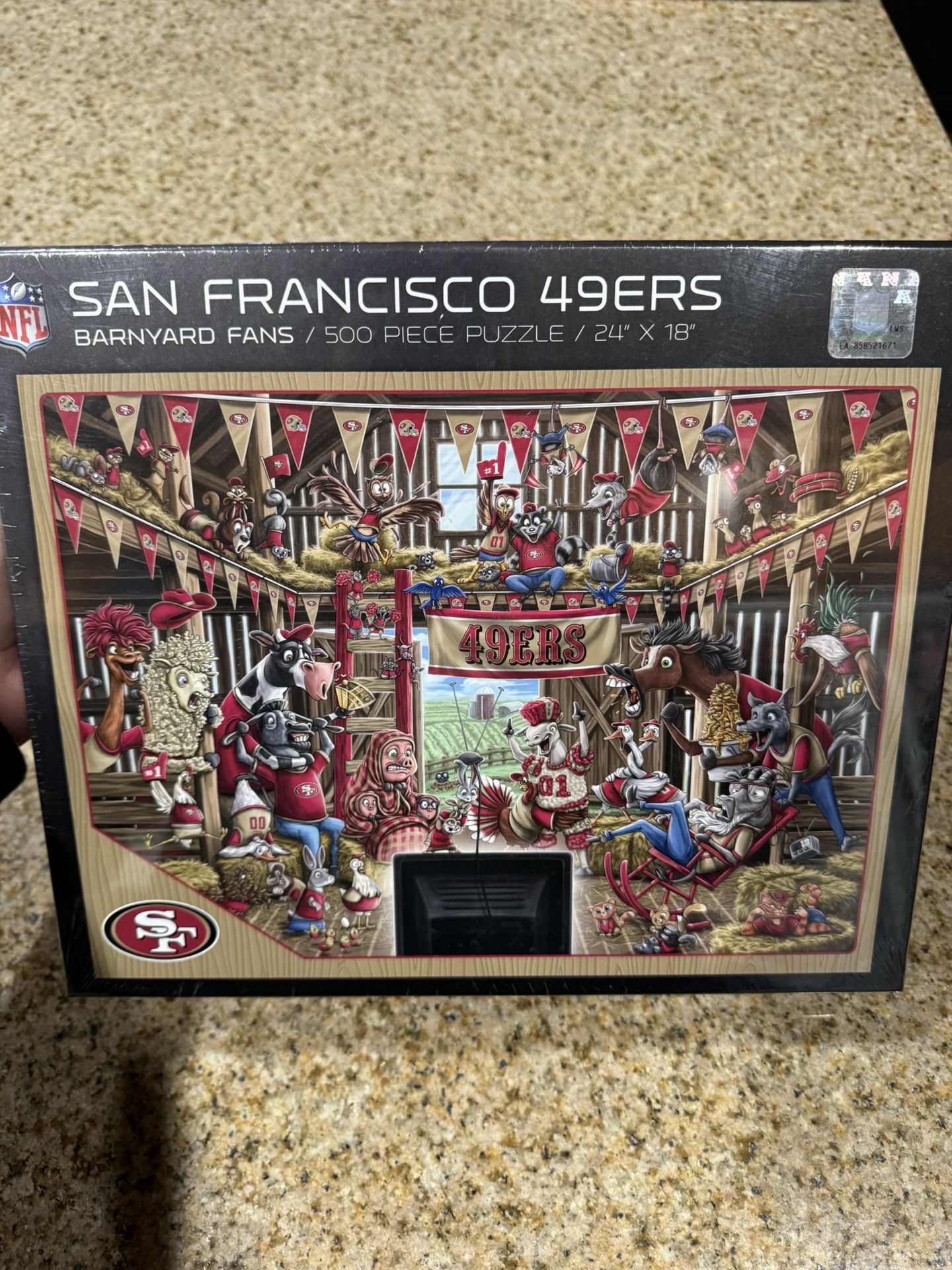 San Francisco 49ers 500 Piece Puzzle
