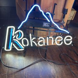 Kokanee Neon Beer Sign