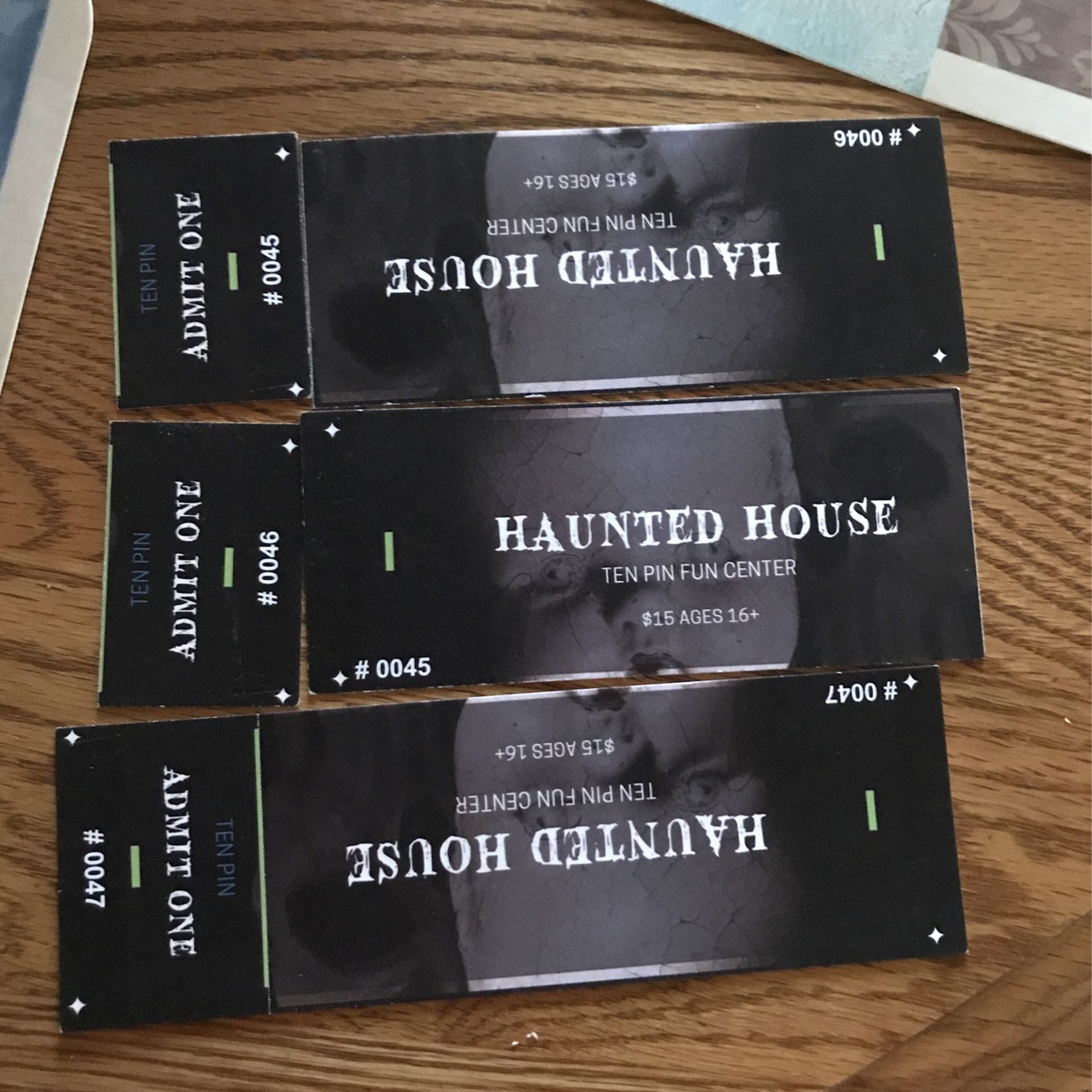 Ten Pin Haunted House Tickets