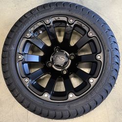 215/34/12 New Golfcart Wheels 