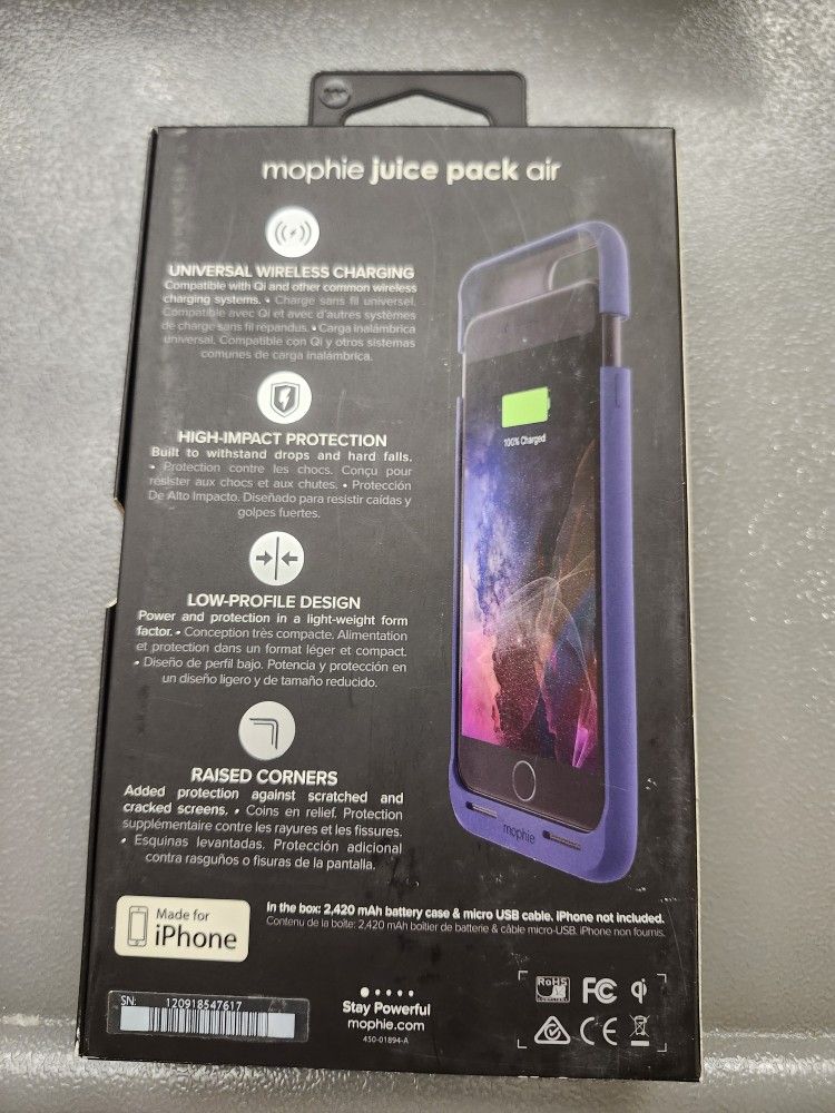 MOPHIE Juice Pack Air For iPhone 7/8 Plus