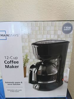 Mainstays 12-Cup Coffee Maker