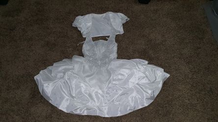 Little Girl Flower Dress size 10