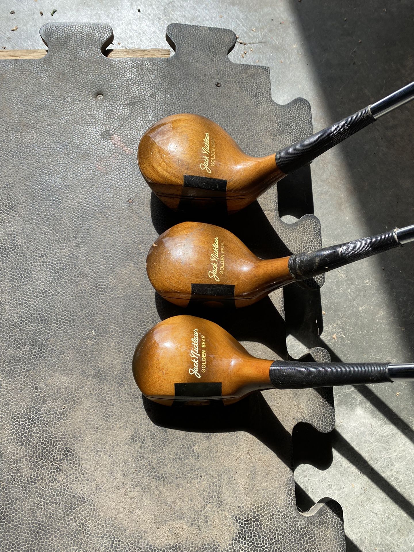 Array Of Usable Vintage Golf Clubs